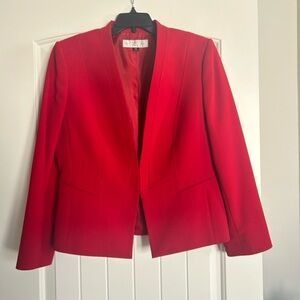 NWOT Women’s Tahari Red Blazer - Size 12P